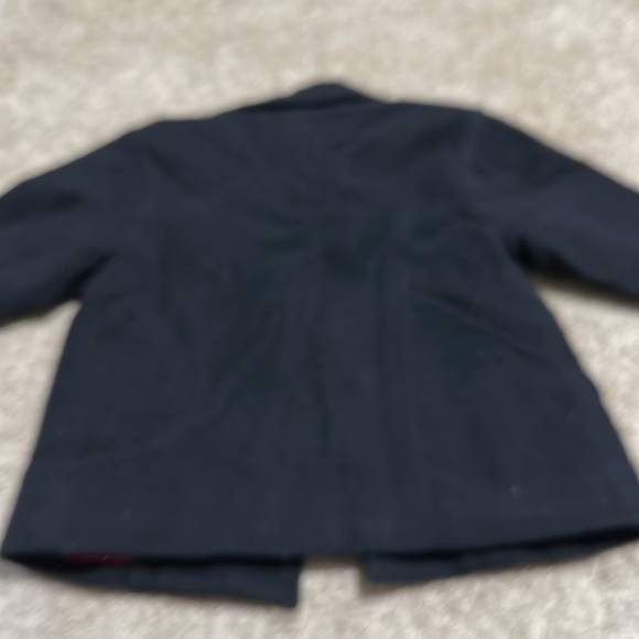 Gymboree Black Wool Blend Pea Coat 18-24 Months - Picture 6 of 6